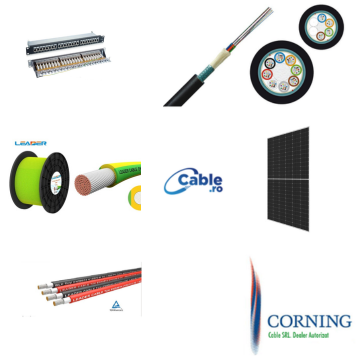 Cabluri Corning şi echipamente telecomunicaţii