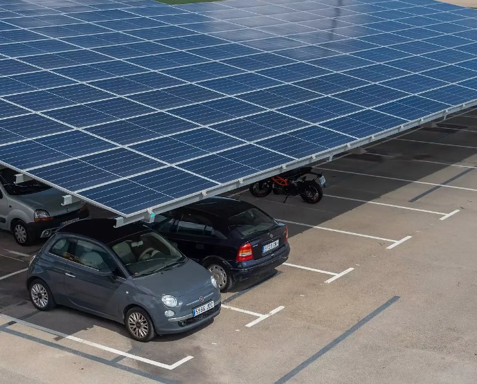 Structuri metalice pentru panouri fotovoltaice