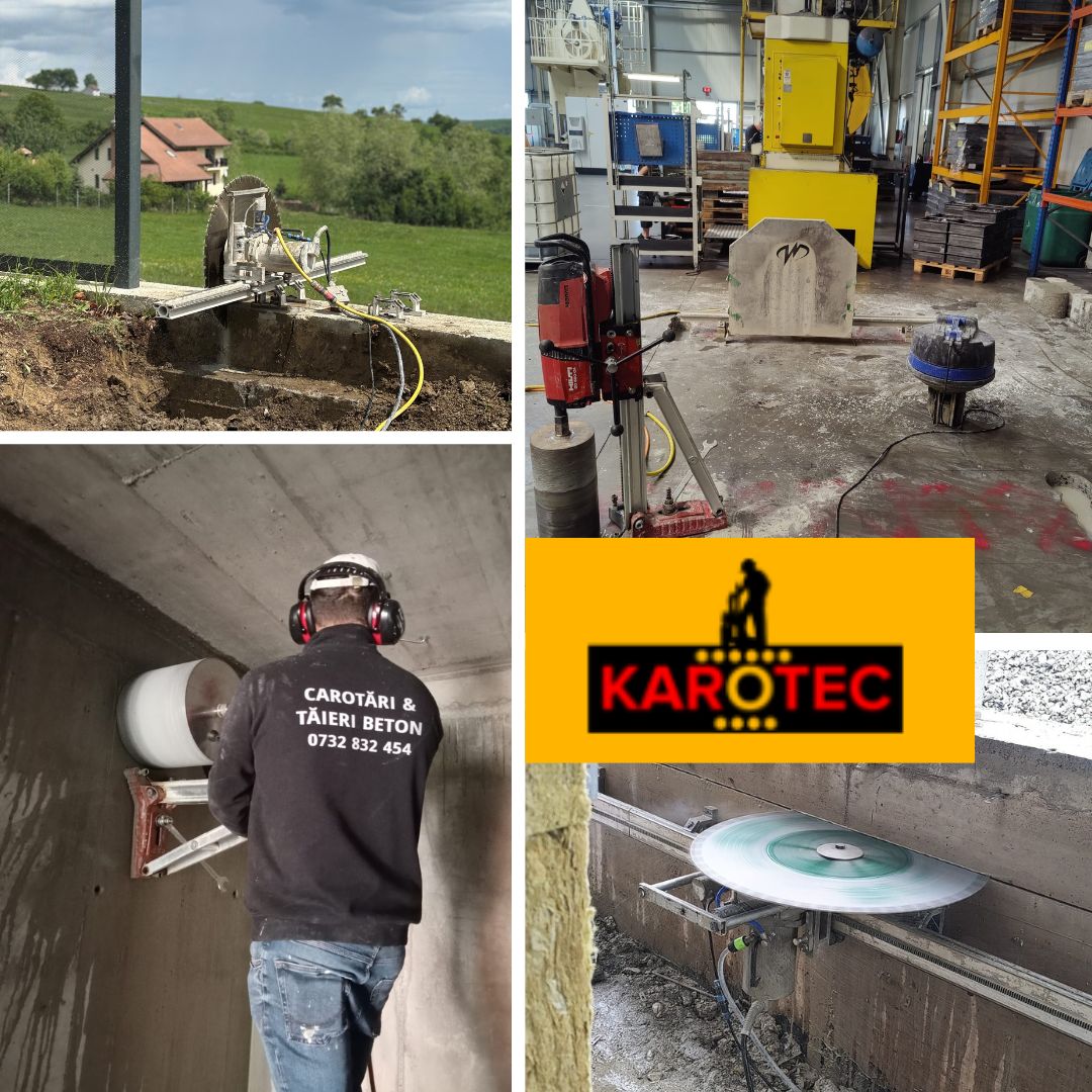Tăiere și carotare beton Arad